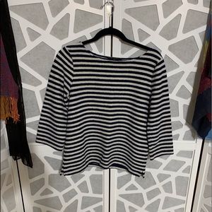 Banana Republic Navy Striped Sweater Size S
